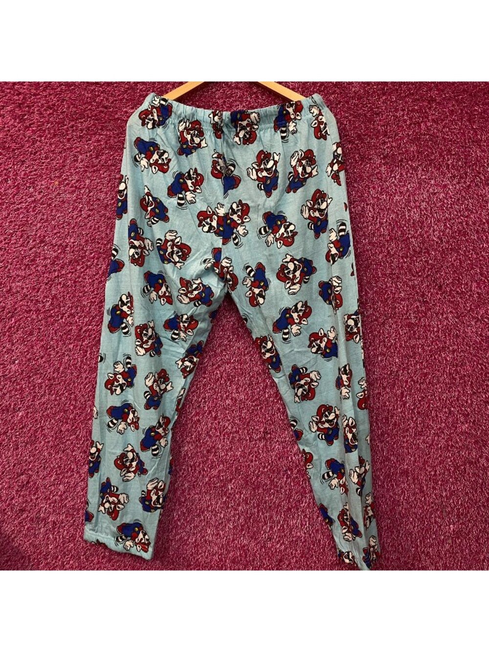 Nintendo Super Mario Bros. 3 Tanooki Suit Pajama Lounge Pants 2XL